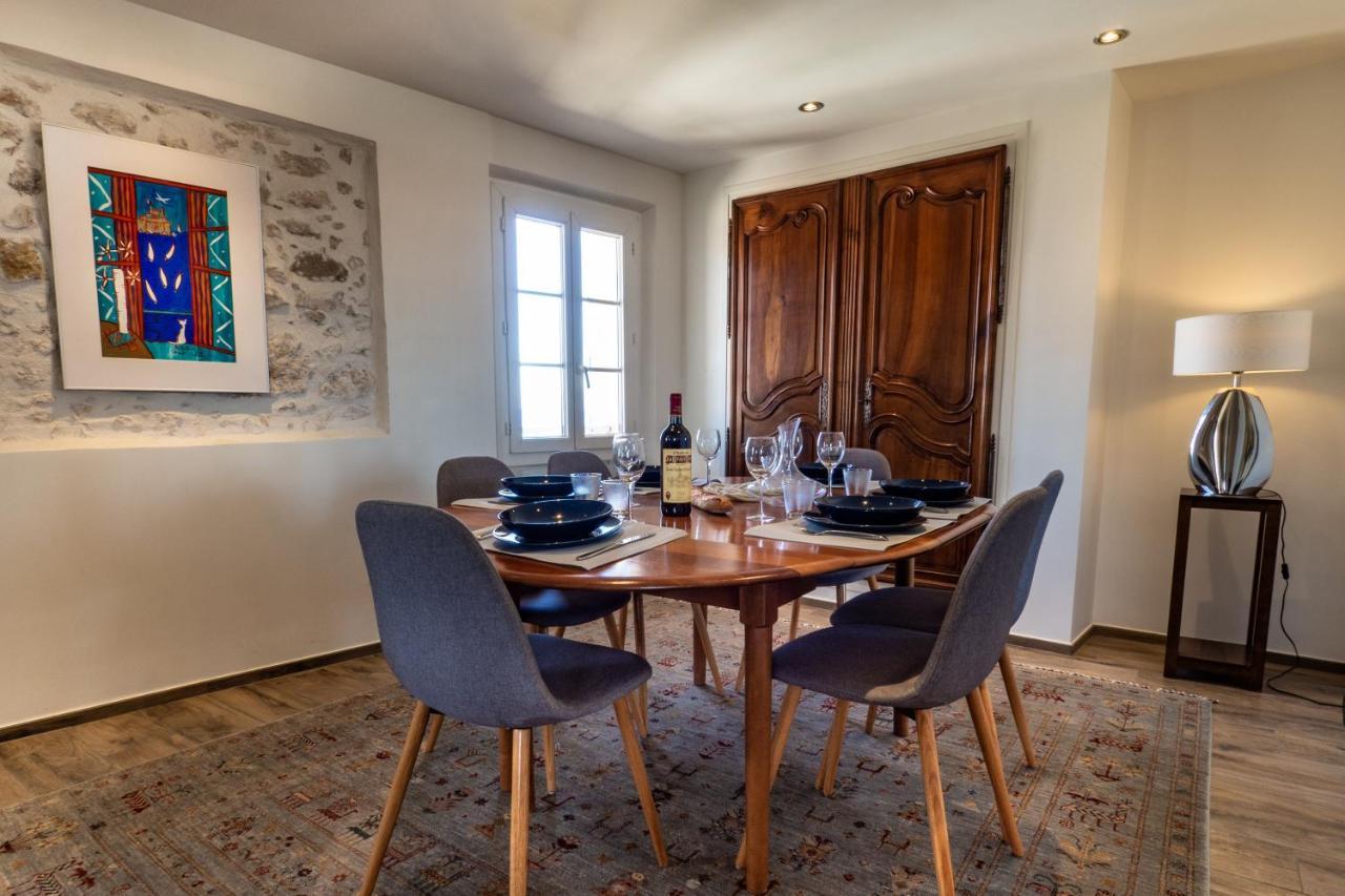 Charmant Appartement Spacieux Pour 6P Vue Mer Vieil 昂蒂布 外观 照片