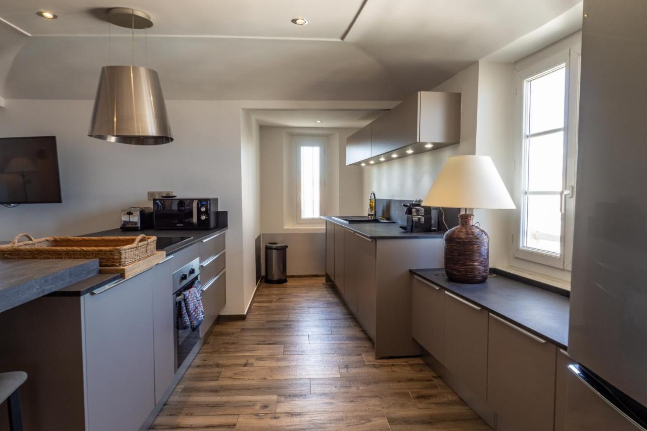 Charmant Appartement Spacieux Pour 6P Vue Mer Vieil 昂蒂布 外观 照片