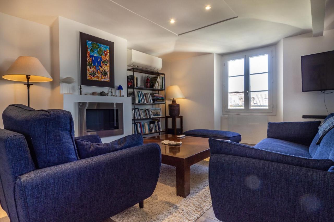 Charmant Appartement Spacieux Pour 6P Vue Mer Vieil 昂蒂布 外观 照片